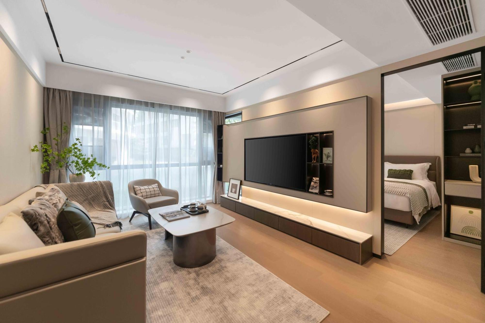 Cm+ Service Apartment Shenzhen Taige Bagian luar foto