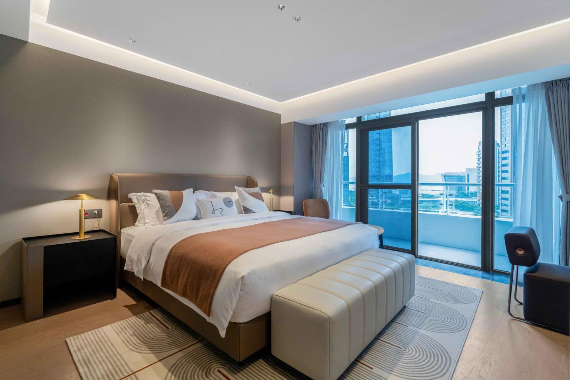 Cm+ Service Apartment Shenzhen Taige Bagian luar foto