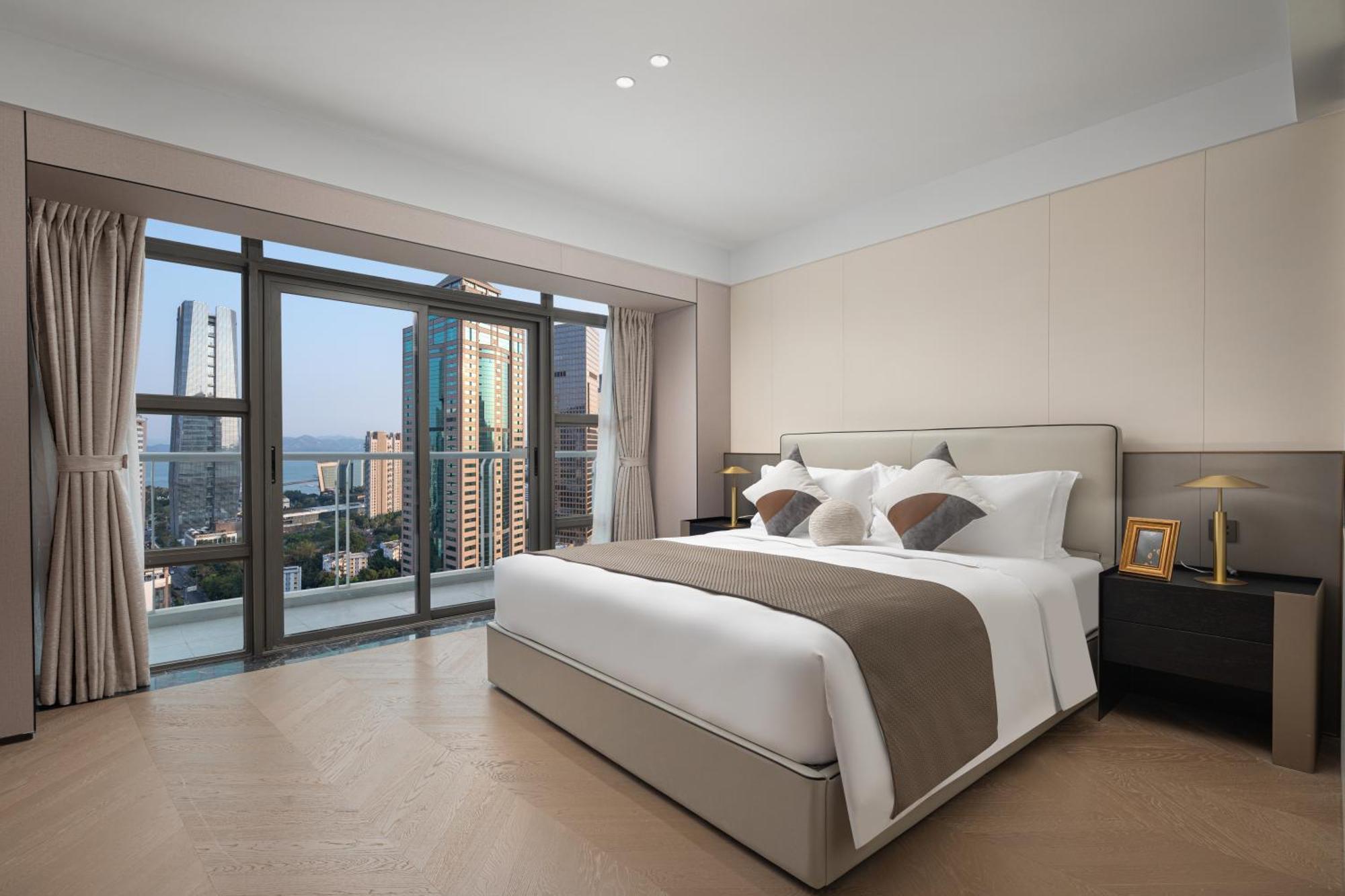 Cm+ Service Apartment Shenzhen Taige Bagian luar foto