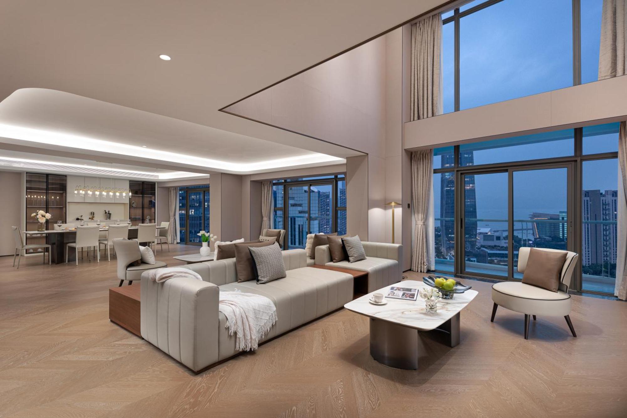 Cm+ Service Apartment Shenzhen Taige Bagian luar foto